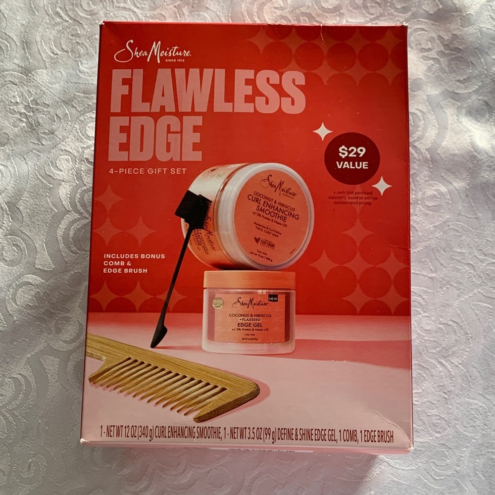 Shea Moisture Curl Enhancing Smoothie and Edge Gel Set